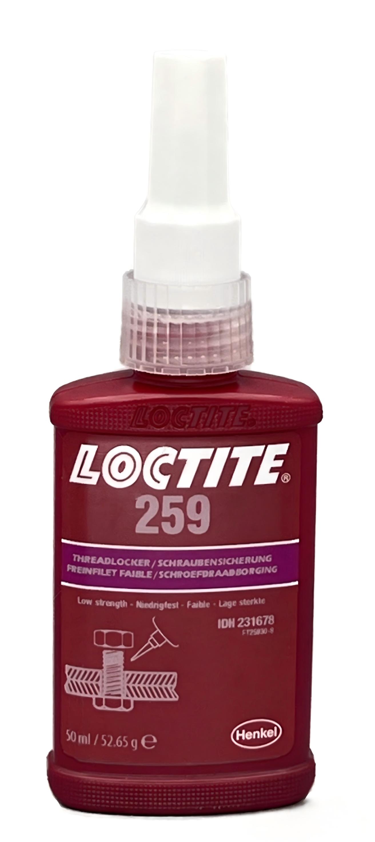 乐泰LOCTITE 259 中高强度 · 法兰螺栓锁固 成都德阳绵阳经销商现货