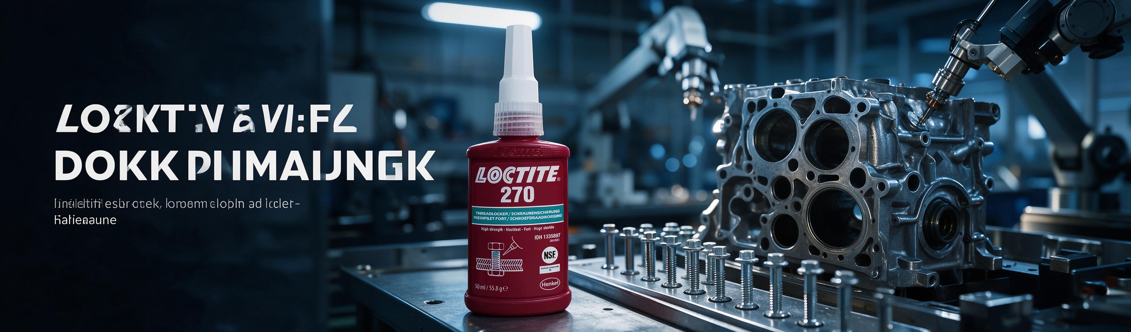 德阳乐泰胶水-loctite270螺纹锁固剂工业应用