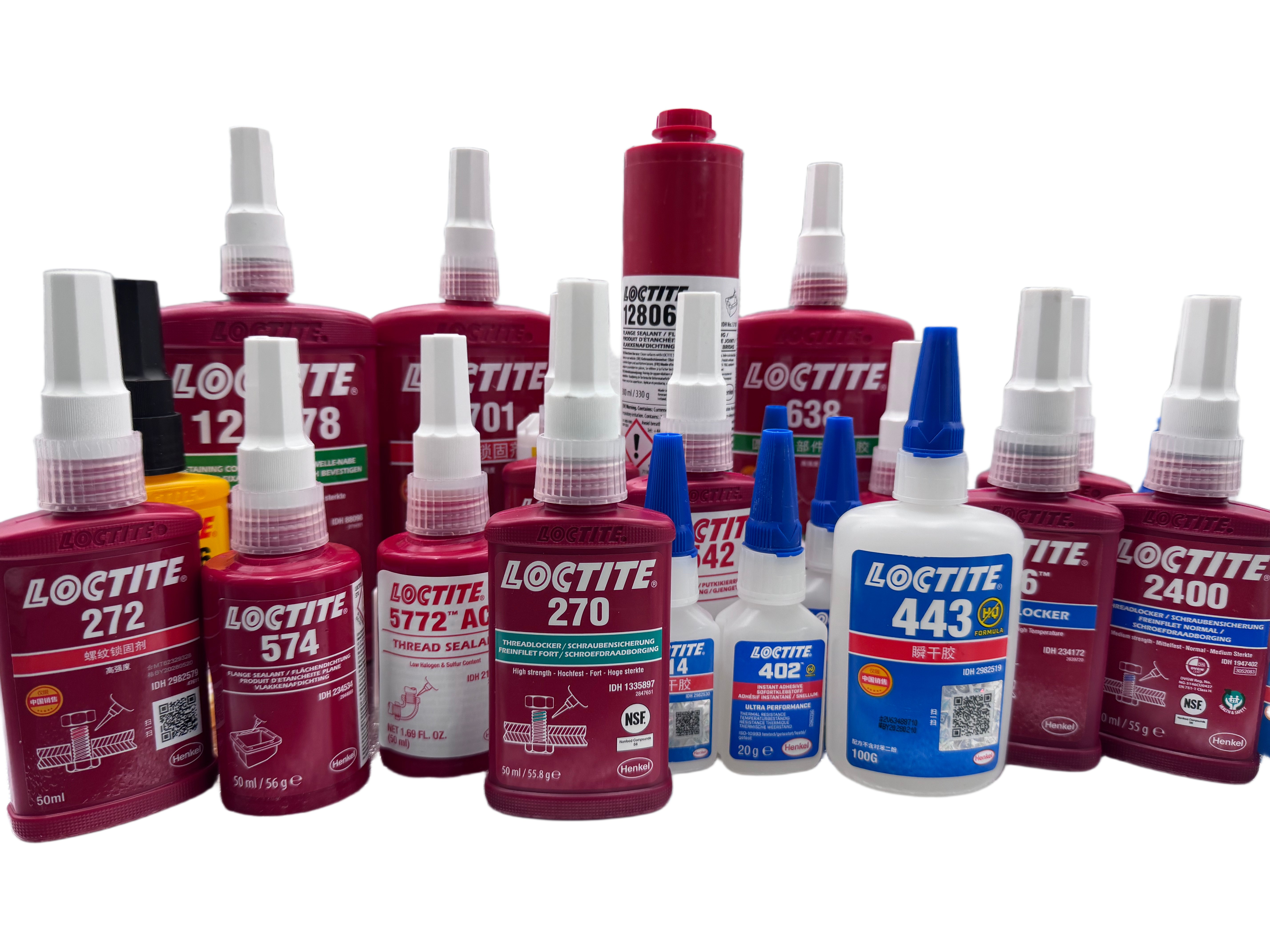 乐泰LOCTITE 270 成都德阳绵阳经销商品牌展示