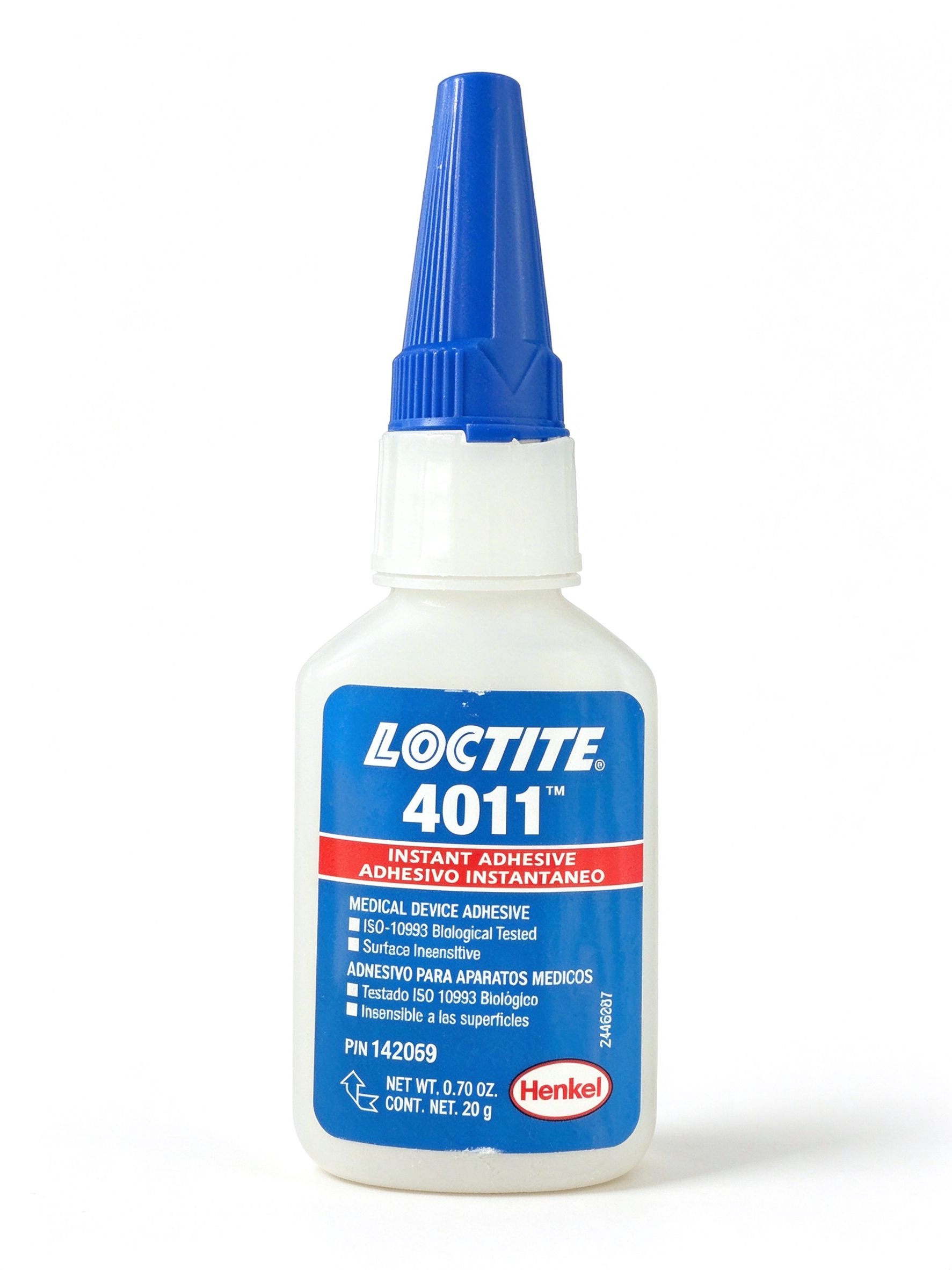 乐泰LOCTITE 4011 工业级 · 高性能通用瞬干胶 成都德阳绵阳经销商现货