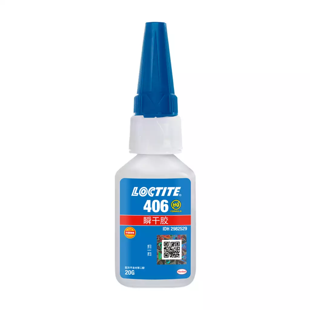 乐泰LOCTITE 406 金属塑料通用瞬干胶 成都德阳绵阳经销商现货